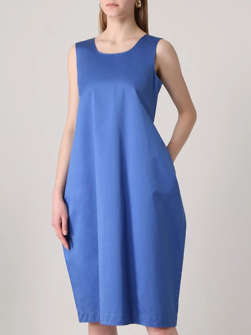 Платье хлопковое JIL SANDER