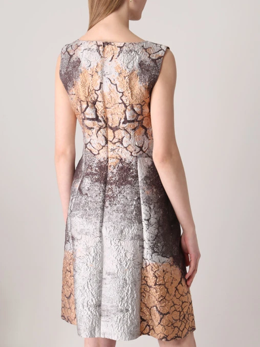 Платье с принтом ALBERTA FERRETTI