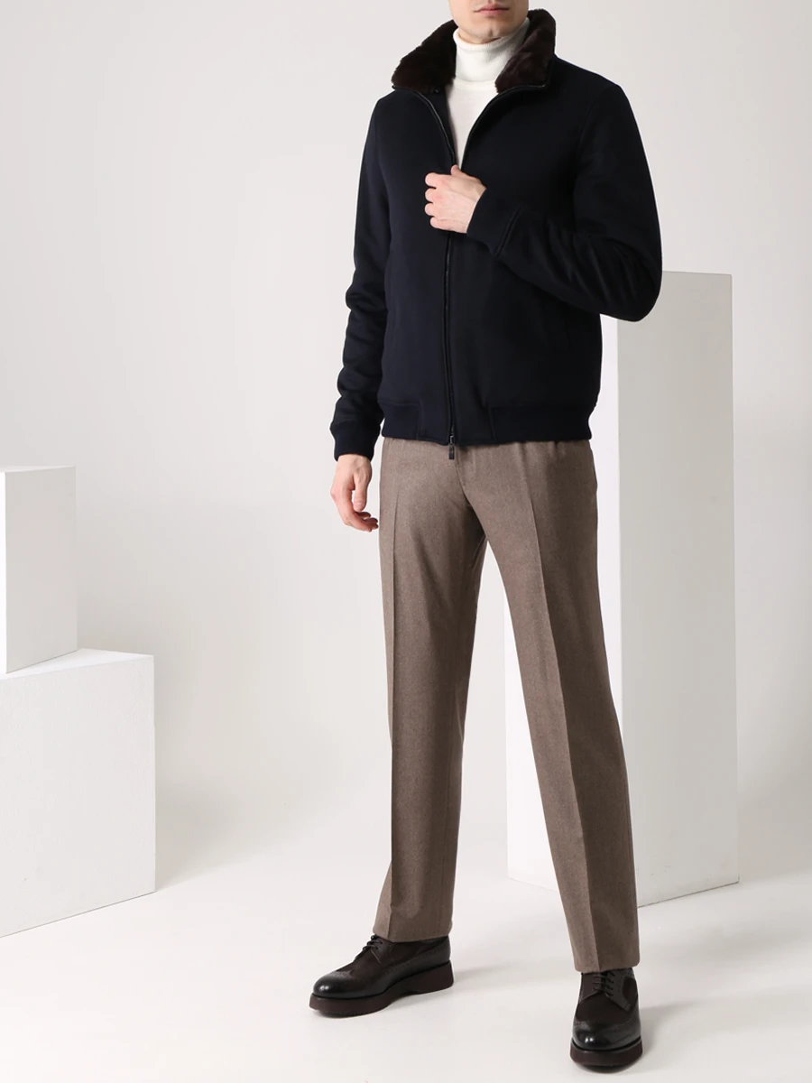 Бомбер кашемировый