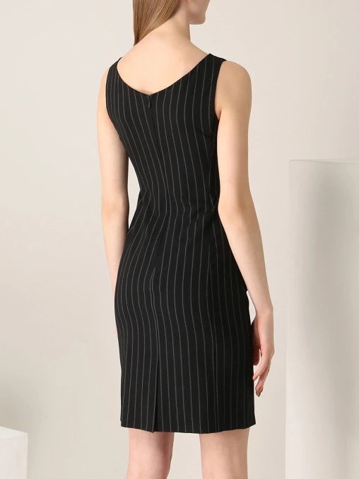 Платье в полоску ARMANI COLLEZIONI