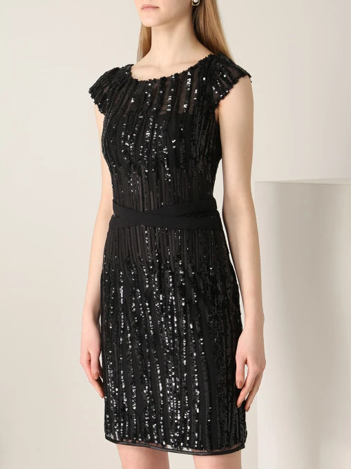 Платье с пайетками TONY WARD
