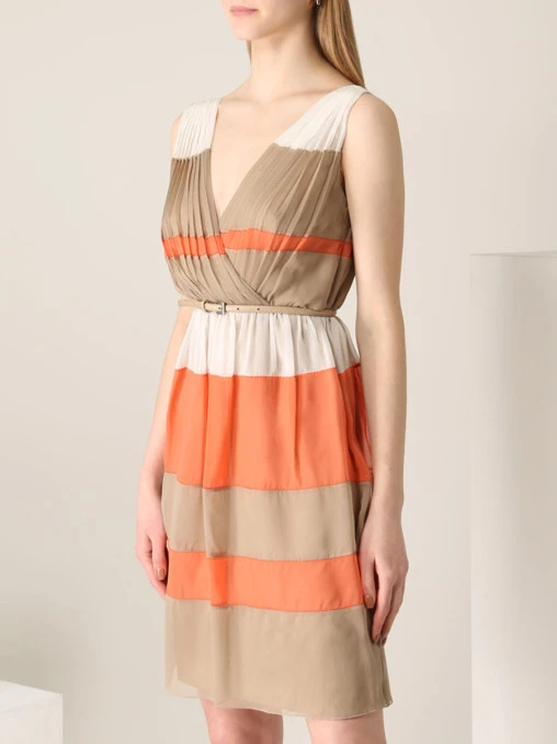 Платье шелковое ALBERTA FERRETTI