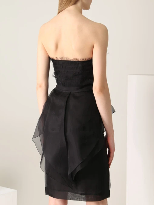 Платье шелковое ALBERTA FERRETTI