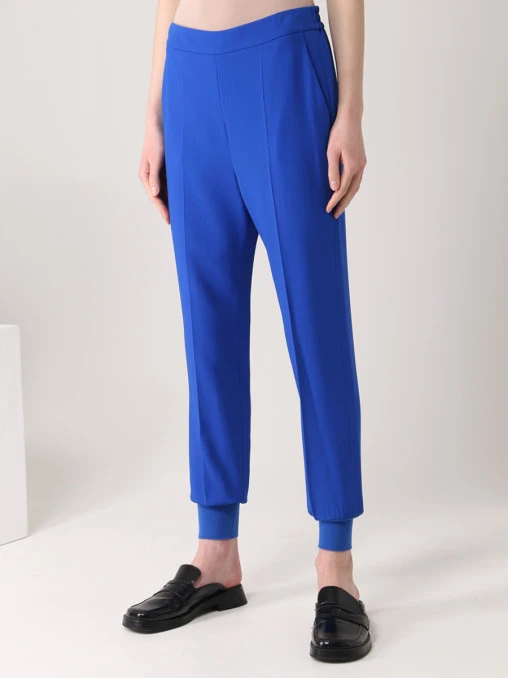 Джоггеры из вискозы STELLA MCCARTNEY