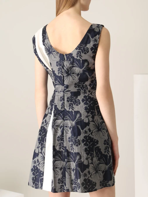 Платье с принтом STELLA MCCARTNEY