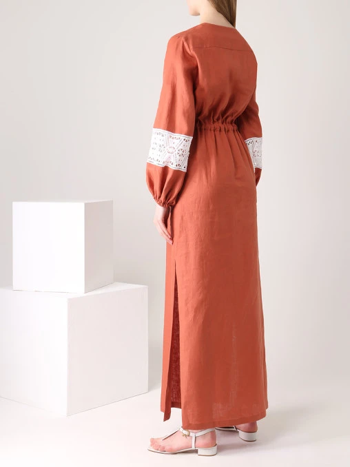 Платье льняное HOLY CAFTAN
