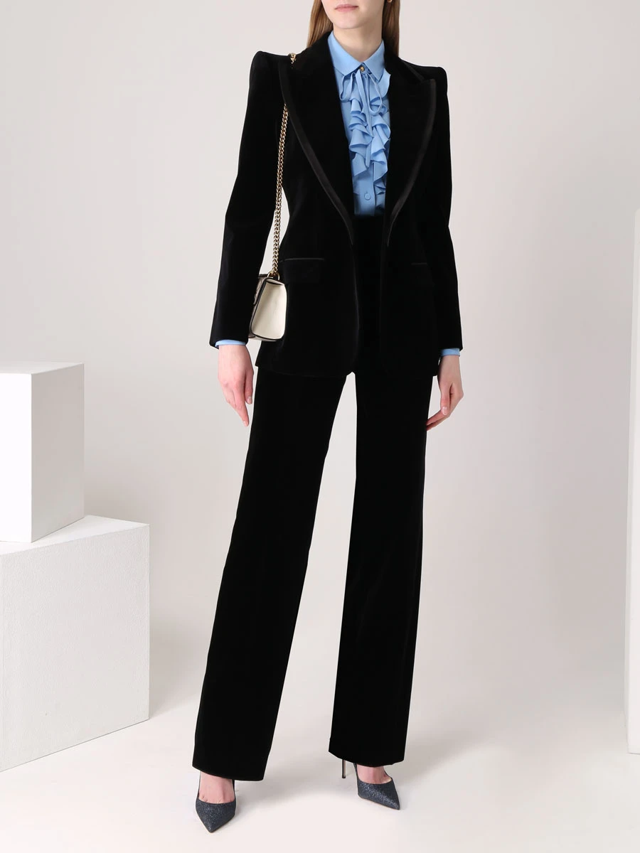 Блуза шелковая