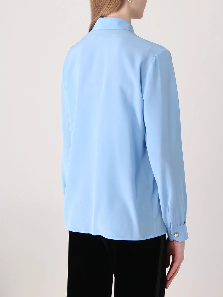 Блуза шелковая