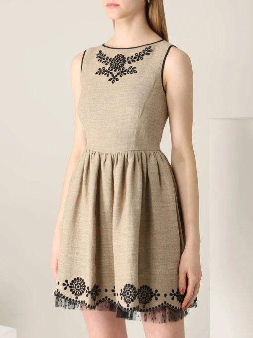 Платье льняное RED VALENTINO