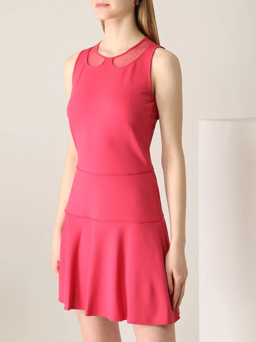 Платье из вискозы RED VALENTINO