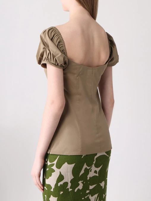 Блуза хлопковая RED VALENTINO