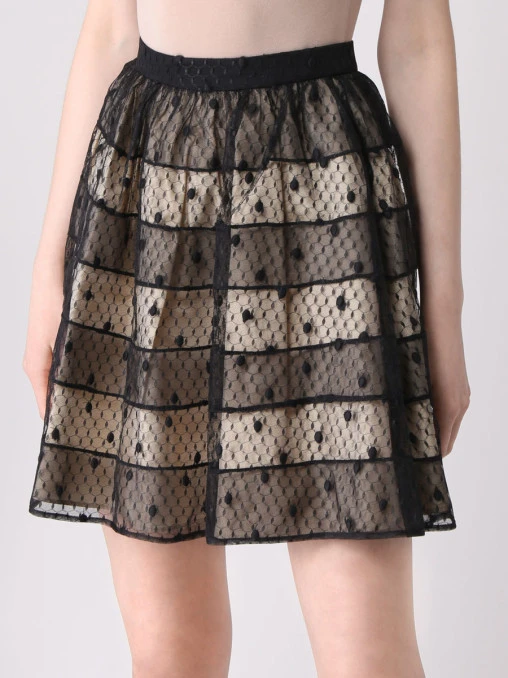 Юбка с сеткой RED VALENTINO