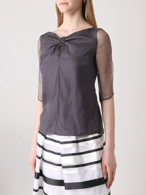 Блуза шелковая ARMANI COLLEZIONI