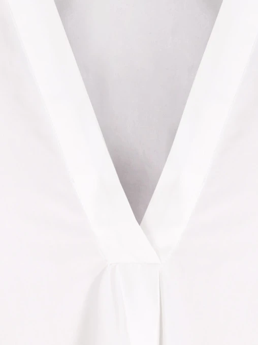 Блуза хлопковая JIL SANDER