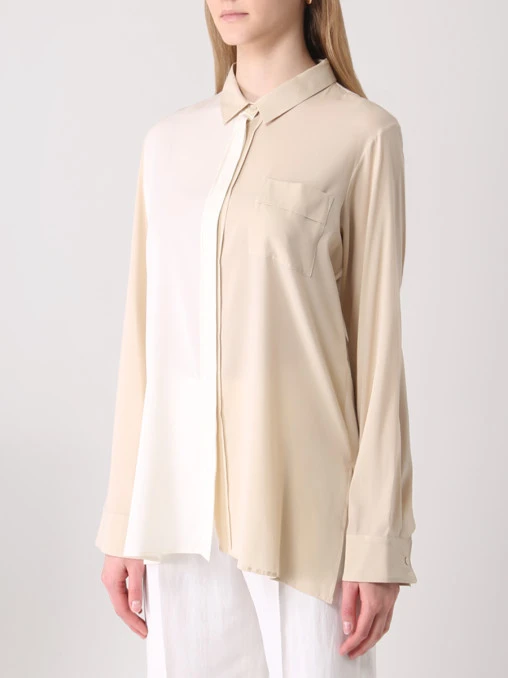 Блуза шелковая JIL SANDER