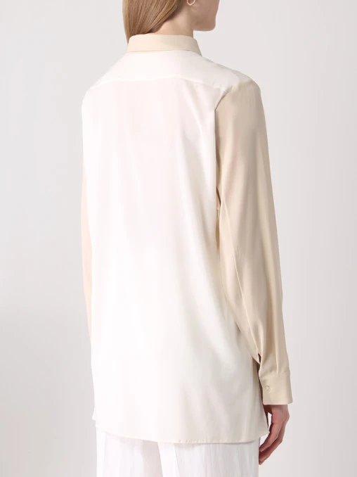 Блуза шелковая JIL SANDER
