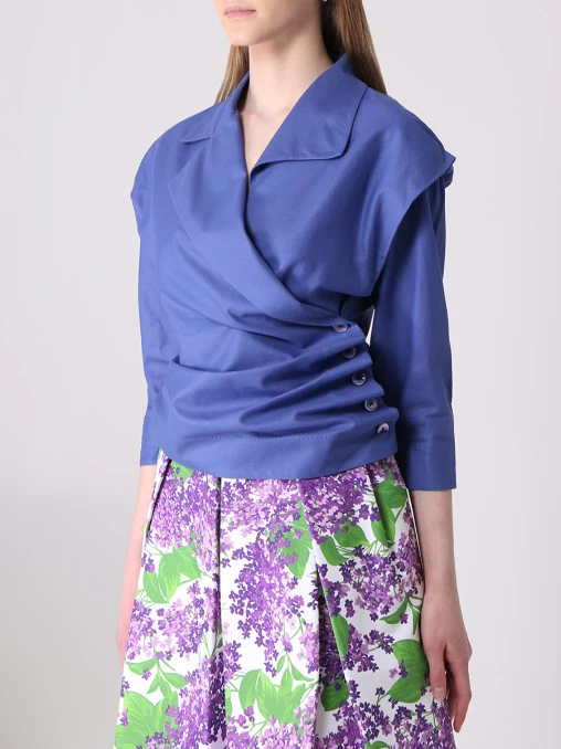 Блуза хлопковая BRIONI