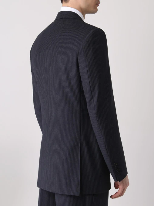 Костюм шерстяной в полоску CANALI