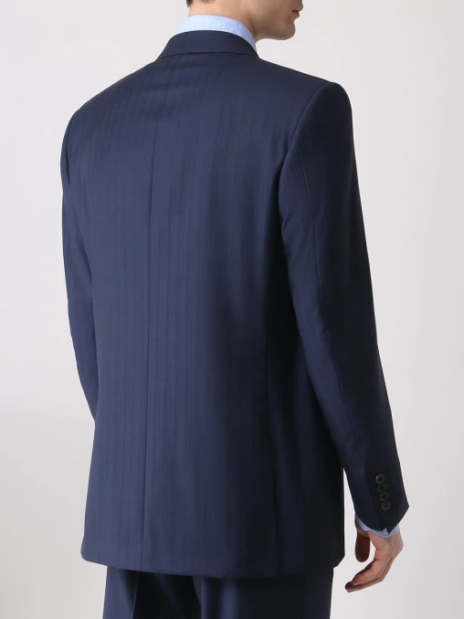 Костюм шерстяной в полоску CANALI