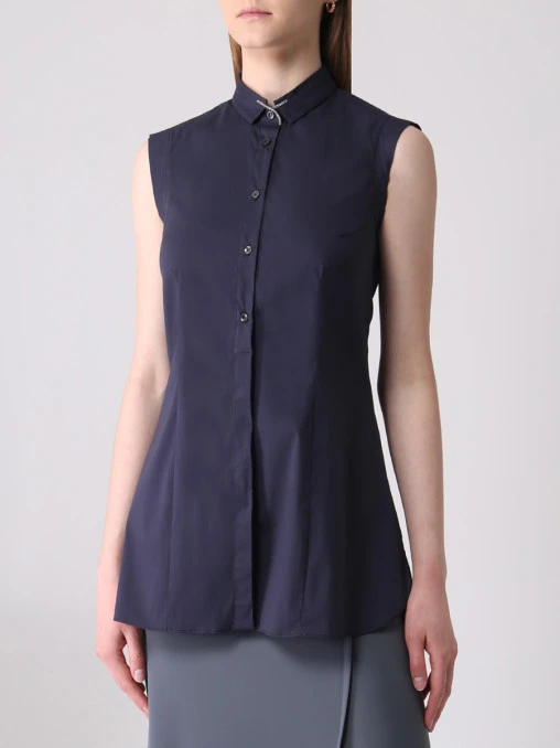 Блуза хлопковая BRUNELLO CUCINELLI