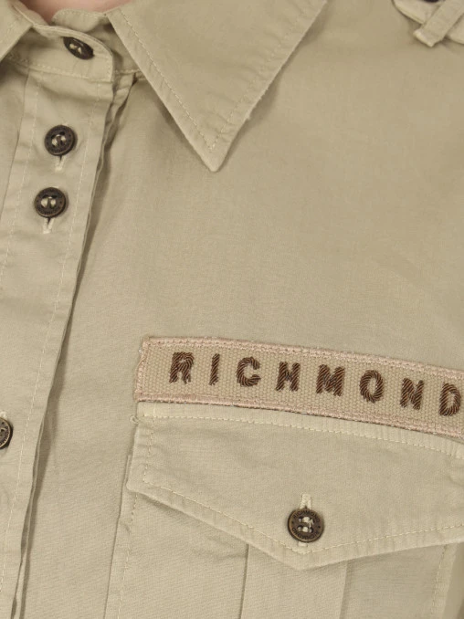 Рубашка хлопковая JOHN RICHMOND