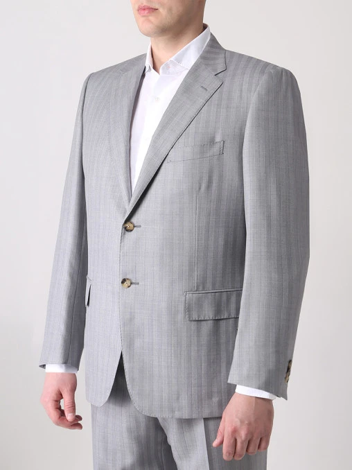 Костюм из шерсти и шелка CORNELIANI