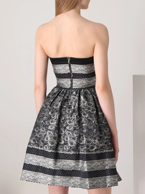 Платье с принтом RED VALENTINO