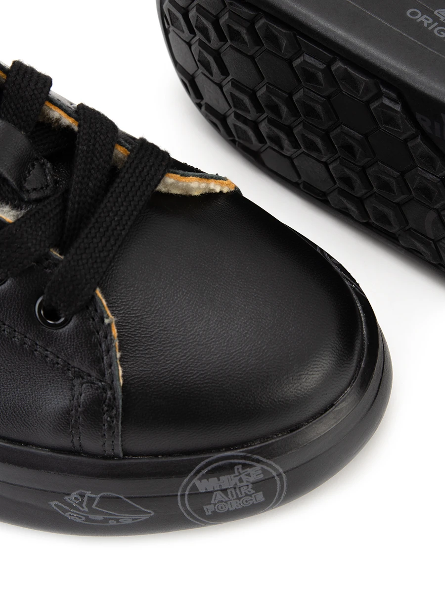 Кеды Edith кожаные на меху