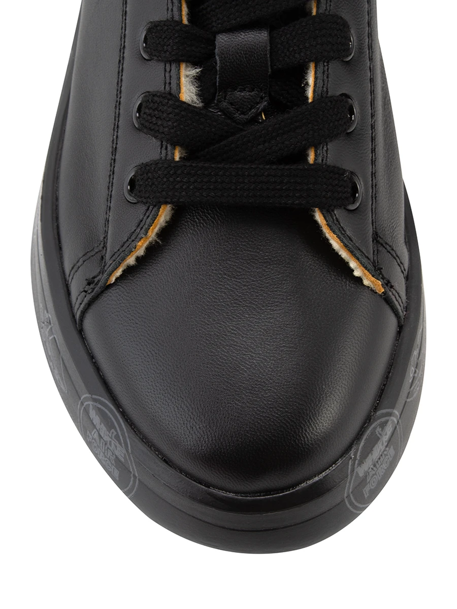 Кеды Edith кожаные на меху