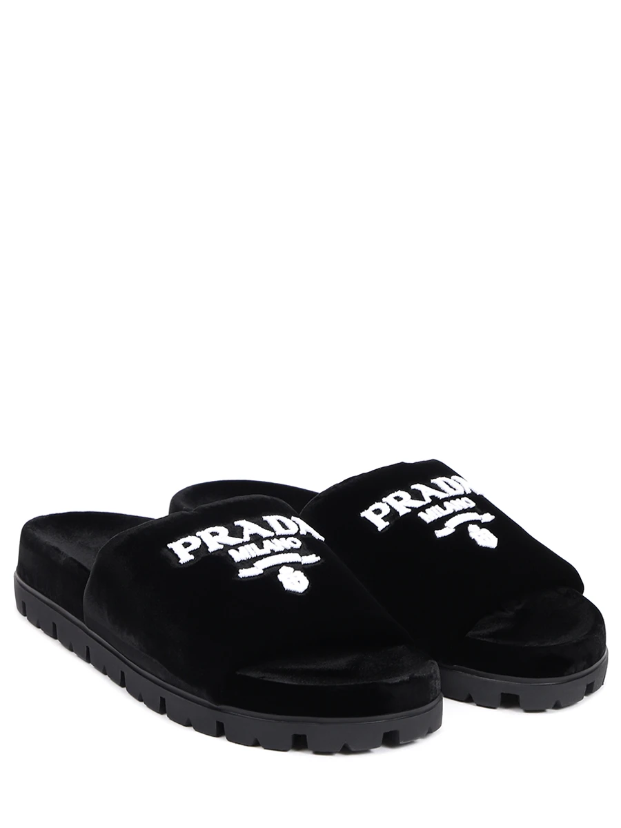 Шлепанцы бархатные