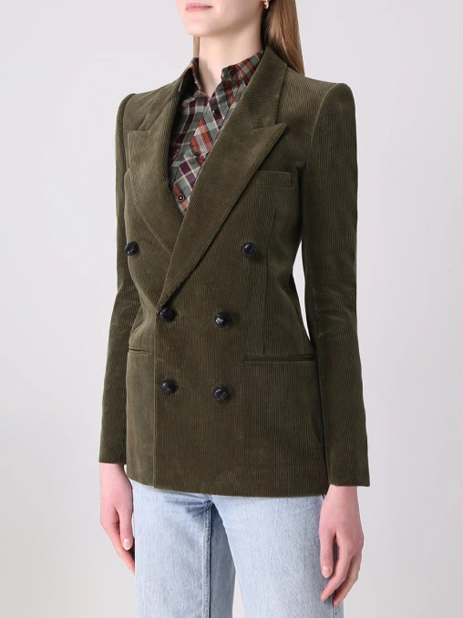 Пиджак вельветовый SAINT LAURENT