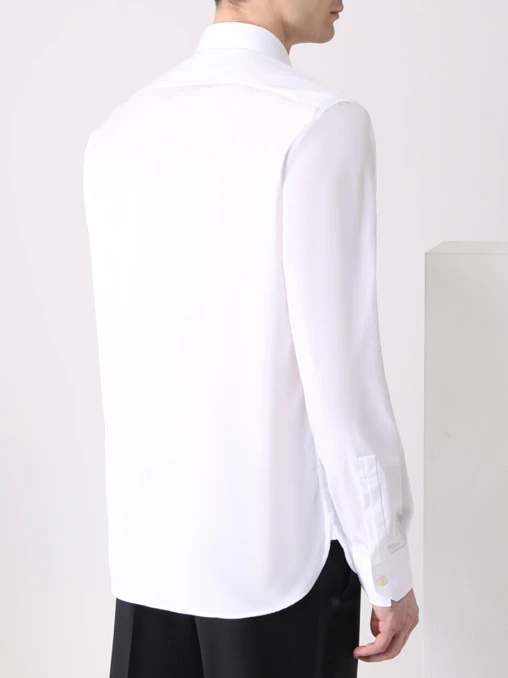 Рубашка Slim Fit хлопковая SAINT LAURENT