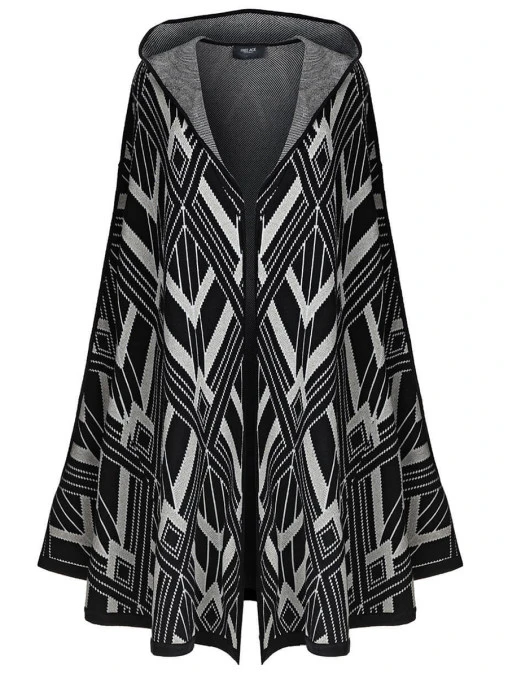 Кардиган шелковый с узором FREE AGE