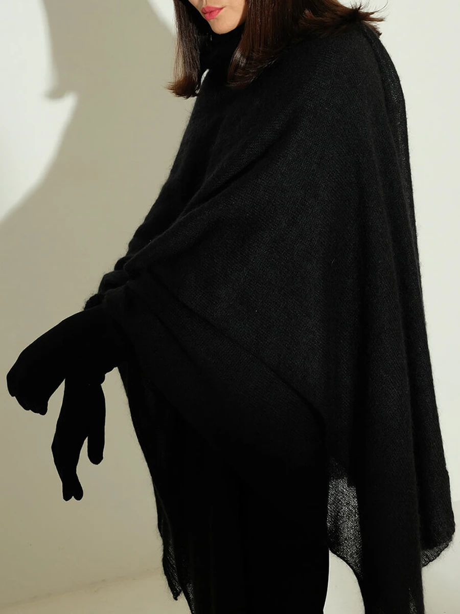 Накидка из мохера