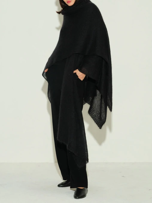 Накидка из мохера FREE AGE