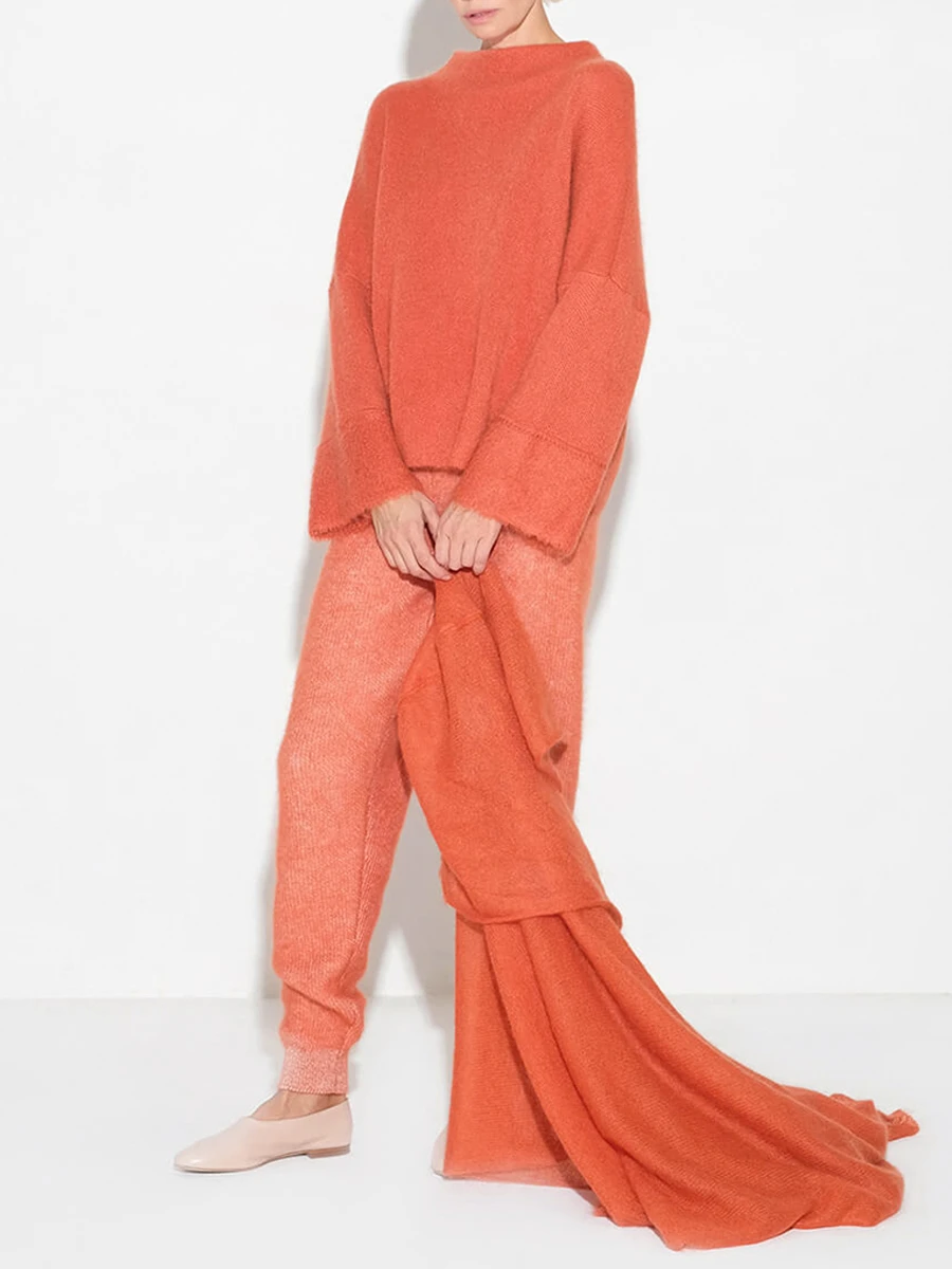 Накидка из мохера