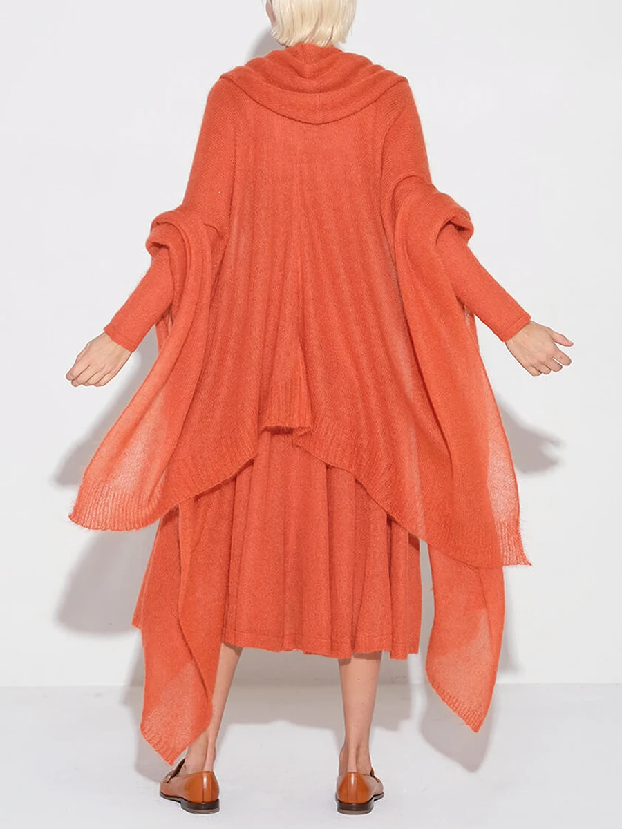 Накидка из мохера