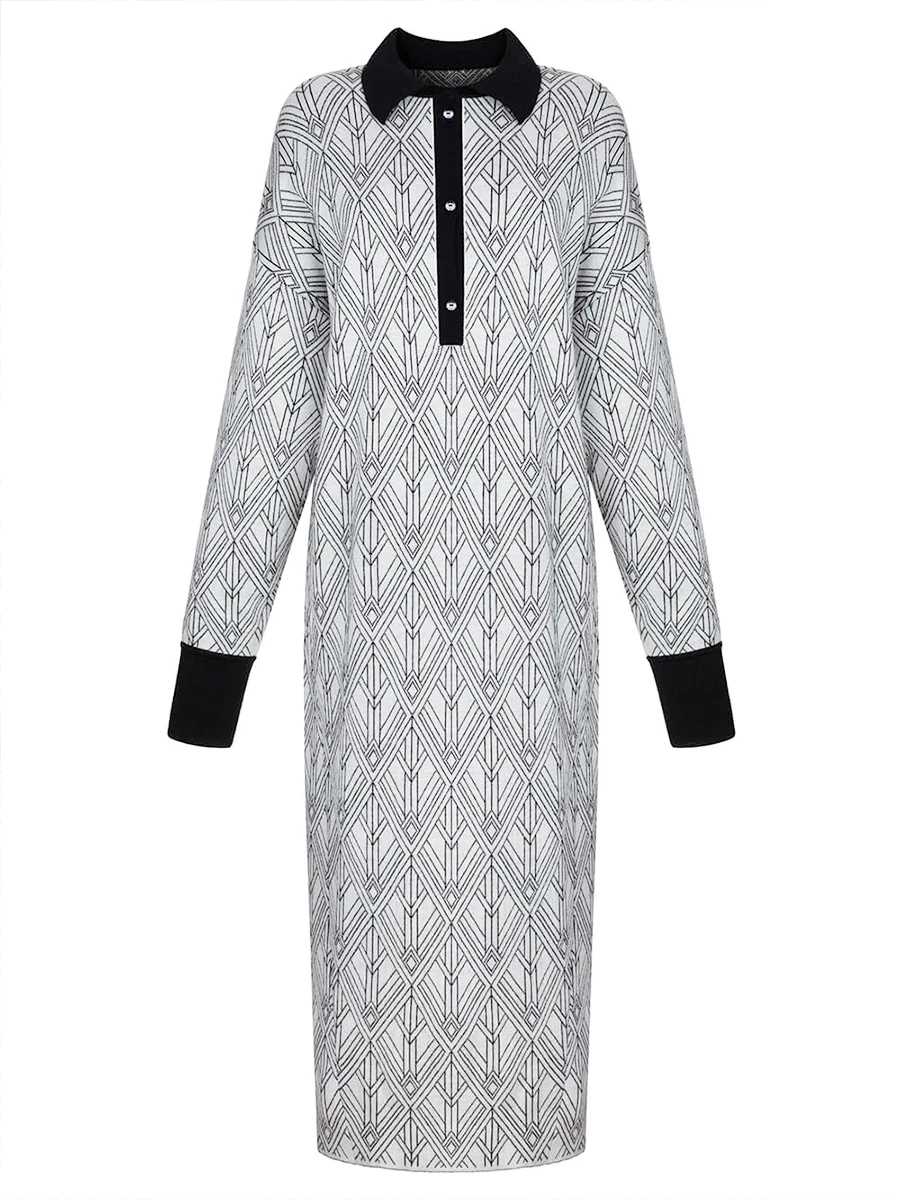 Платье шерстяное