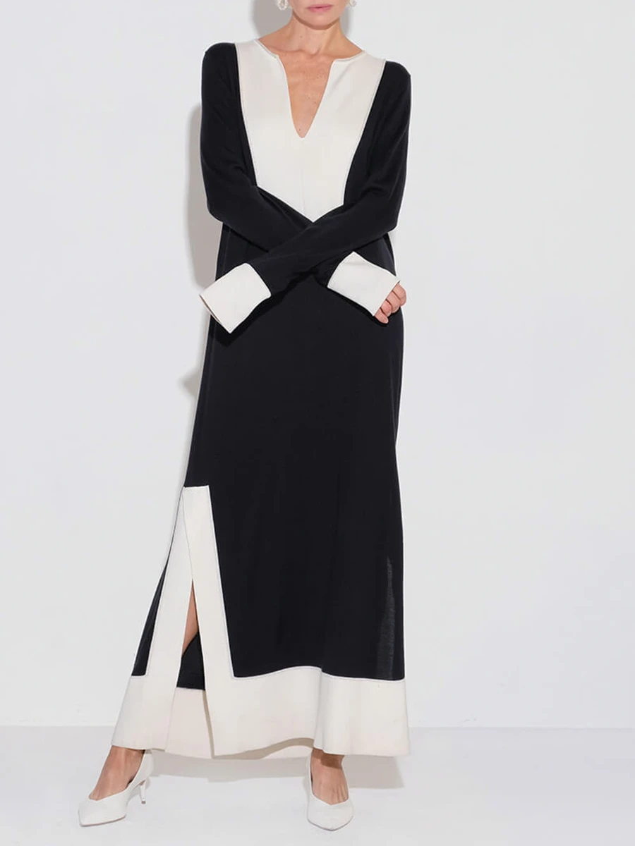 Платье шелковое