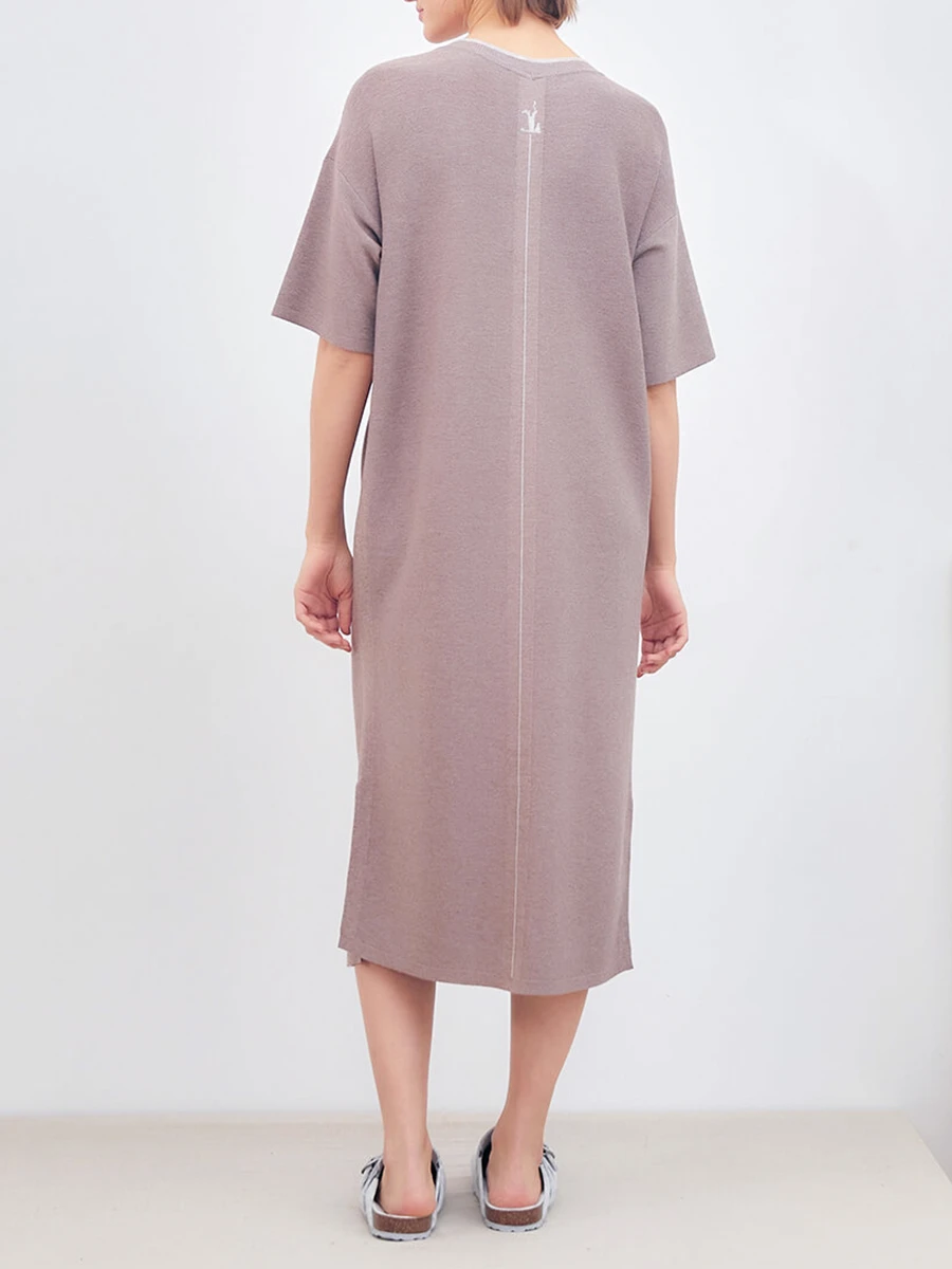 Платье трикотажное