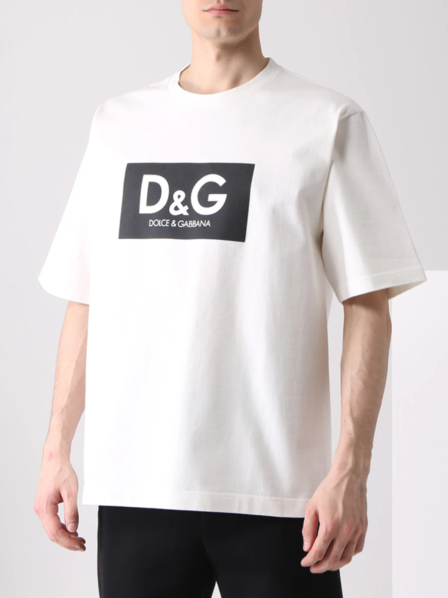 Футболка хлопковая с принтом