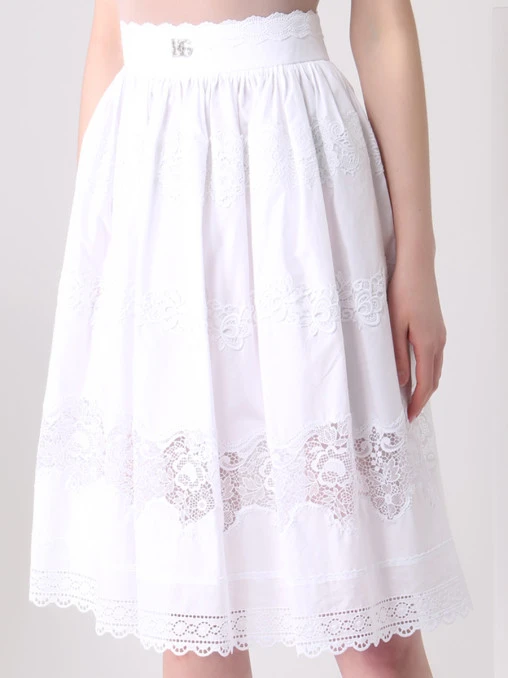 Юбка хлопковая DOLCE & GABBANA