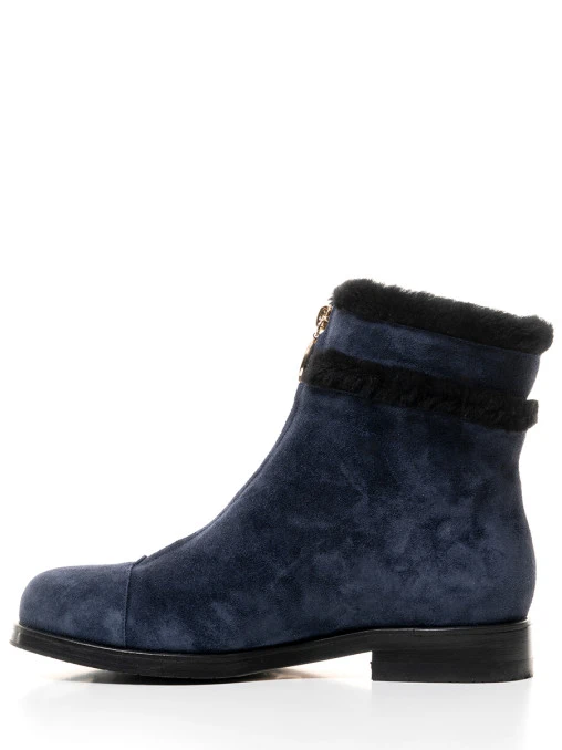 Полусапоги замшевые на меху JIMMY CHOO