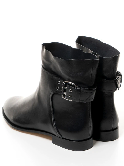 Полусапоги кожаные JIMMY CHOO