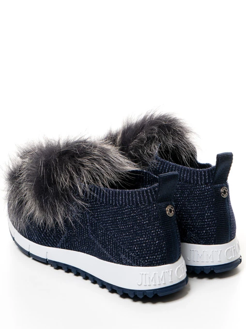 Кроссовки текстильные JIMMY CHOO