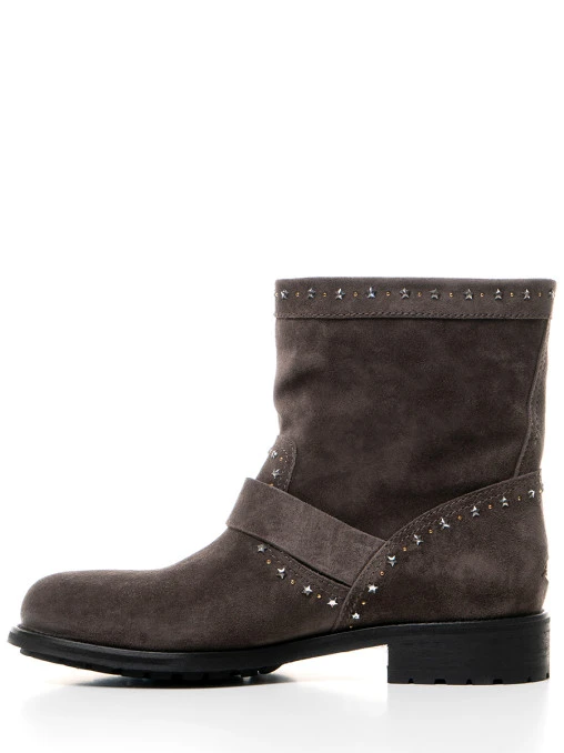 Полусапоги замшевые JIMMY CHOO