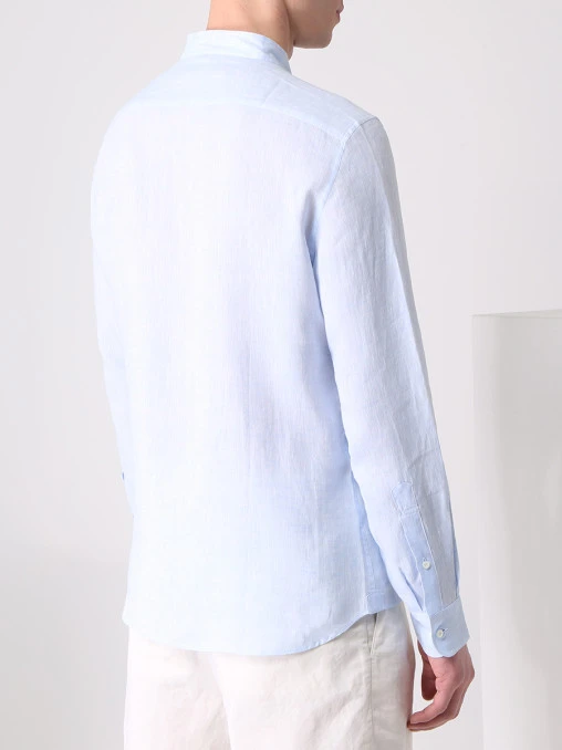 Рубашка Leisure Fit льняная BRUNELLO CUCINELLI