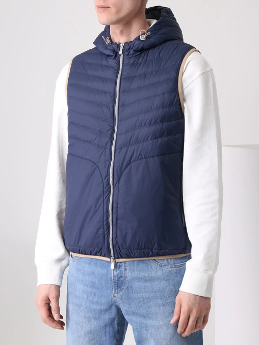 Жилет пуховый BRUNELLO CUCINELLI