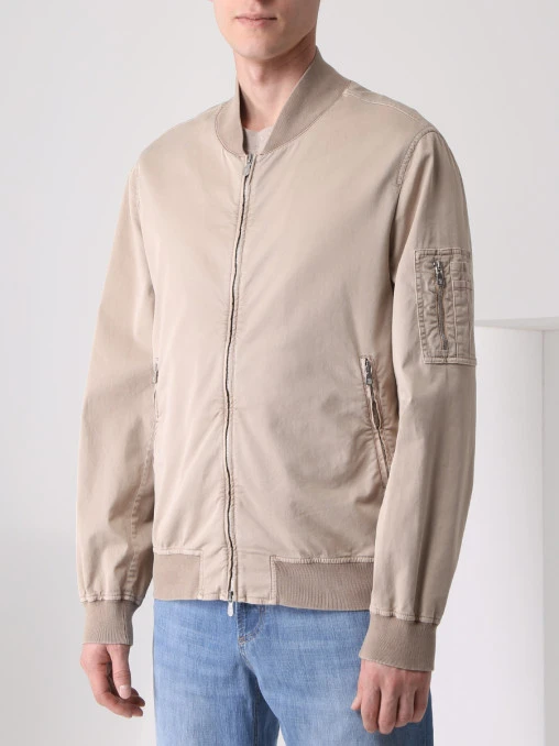 Бомбер хлопковый BRUNELLO CUCINELLI