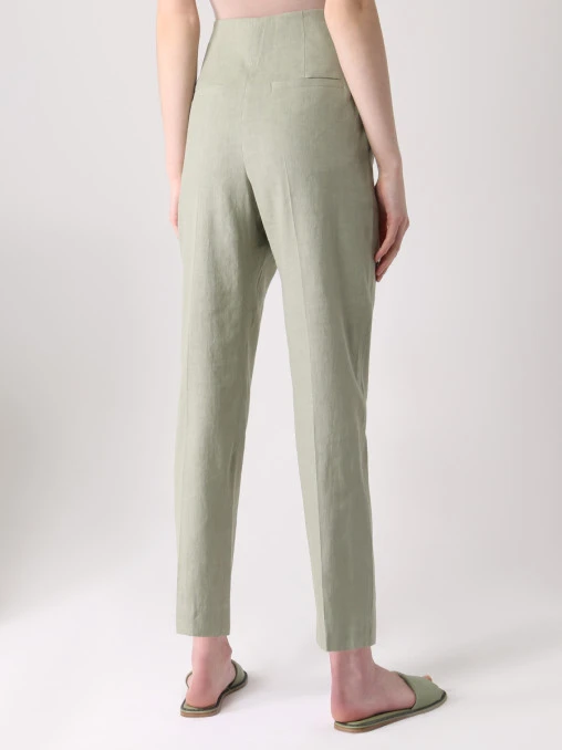 Брюки льняные BRUNELLO CUCINELLI